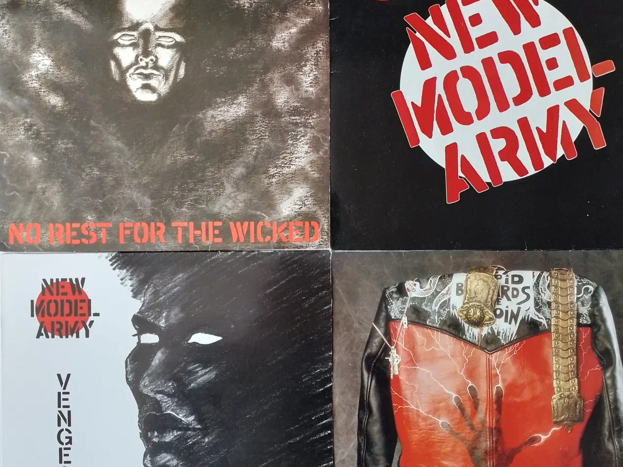 Billede 1 - New Model Army, vinylsamling