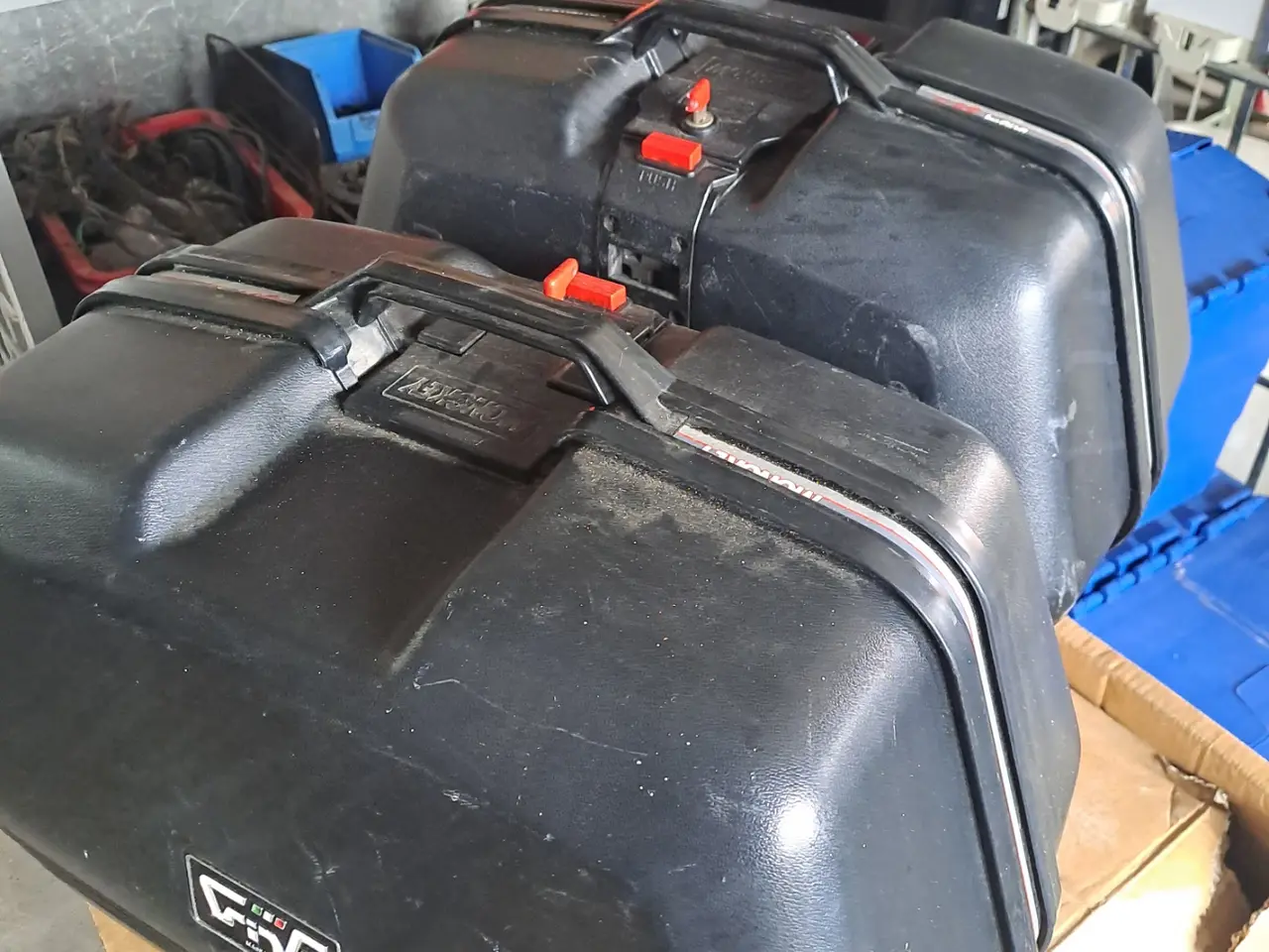 Billede 7 - Givi 45 l sidetasker og beslag til Suzuki DL 1000