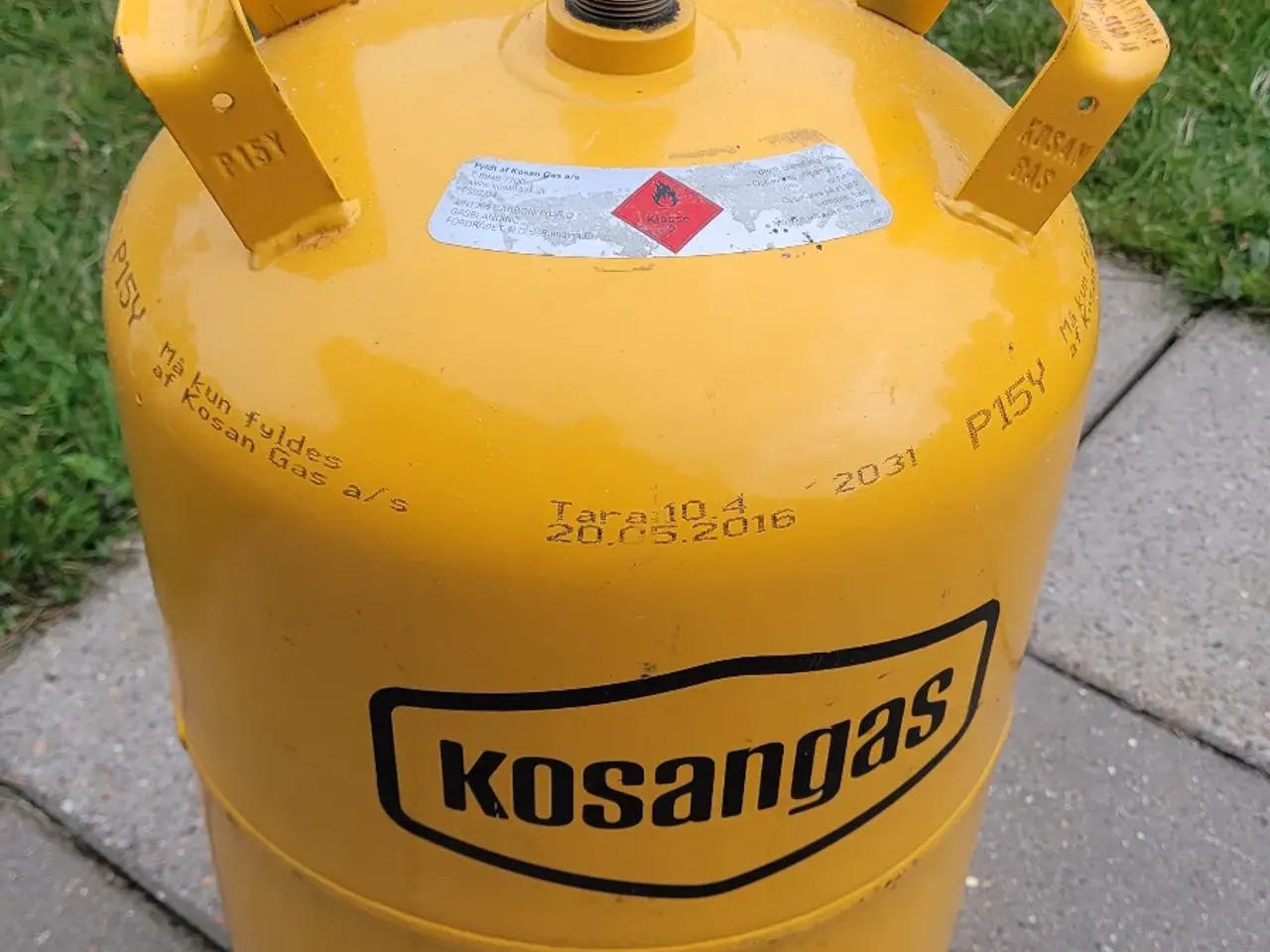Billede 1 - Kosan gasflaske med gas
