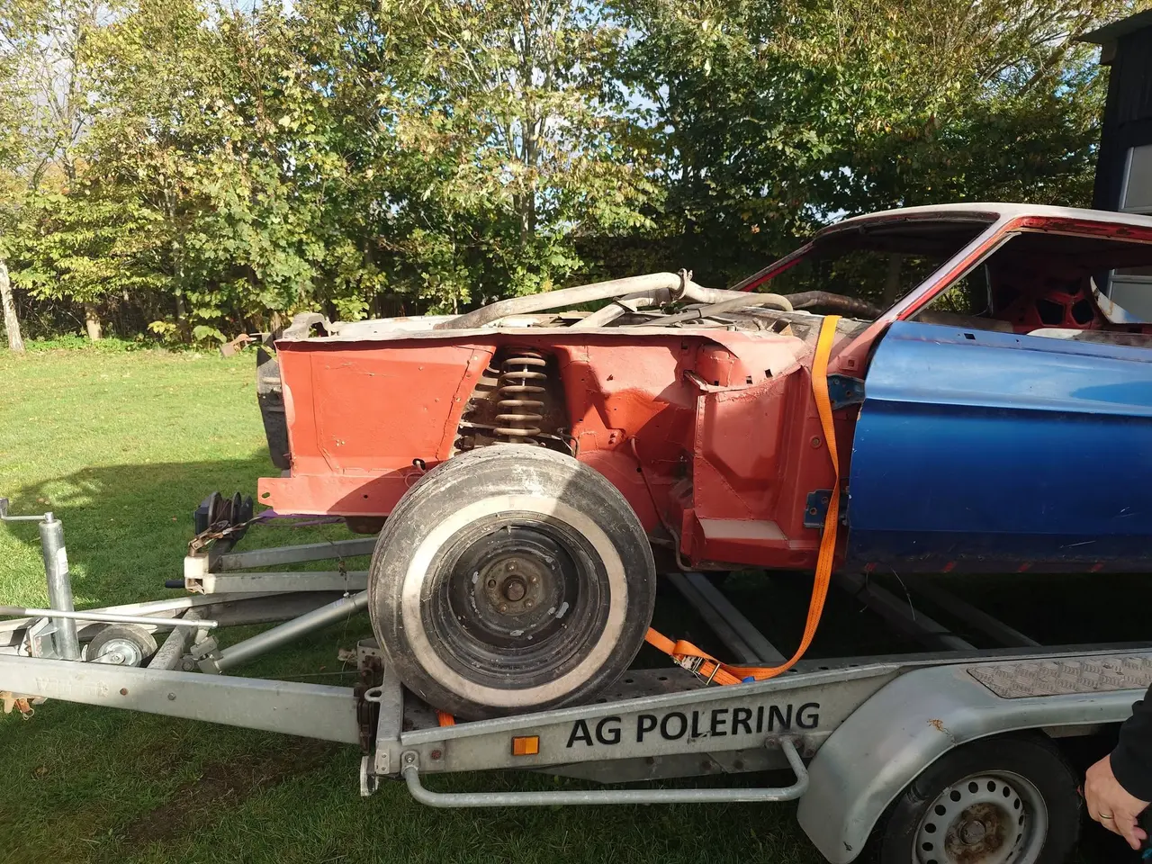 Billede 1 - 73 mustang ht projekt, dk attest