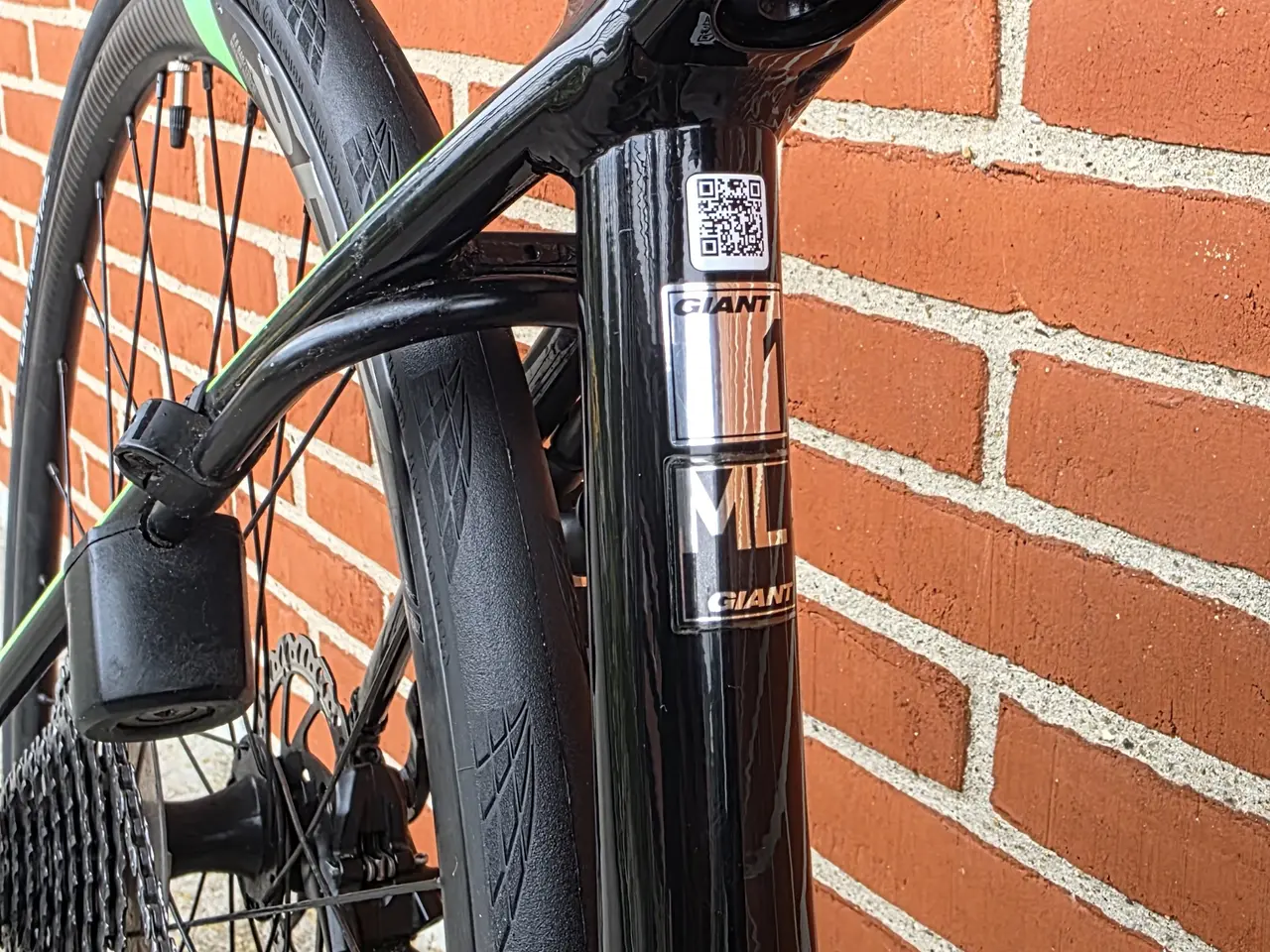 Billede 6 - Fed racercykel i sort/lysgrøn.