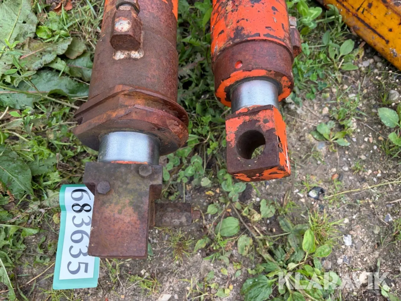 Billede 4 - Hydraulikcylindre dobbeltvirkende - 2 styk