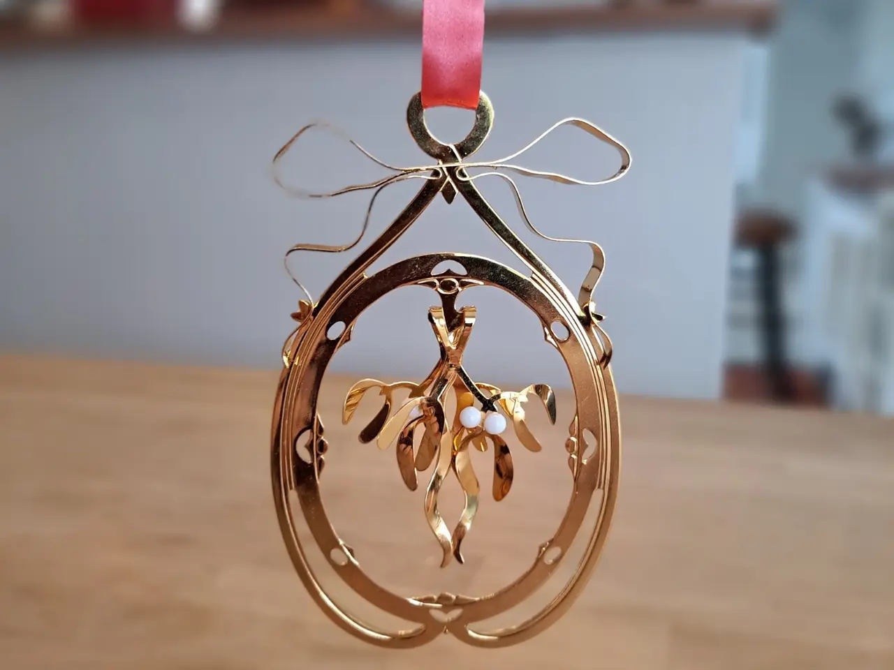 Billede 1 - Georg Jensen juleuro, Mistelten 1994
