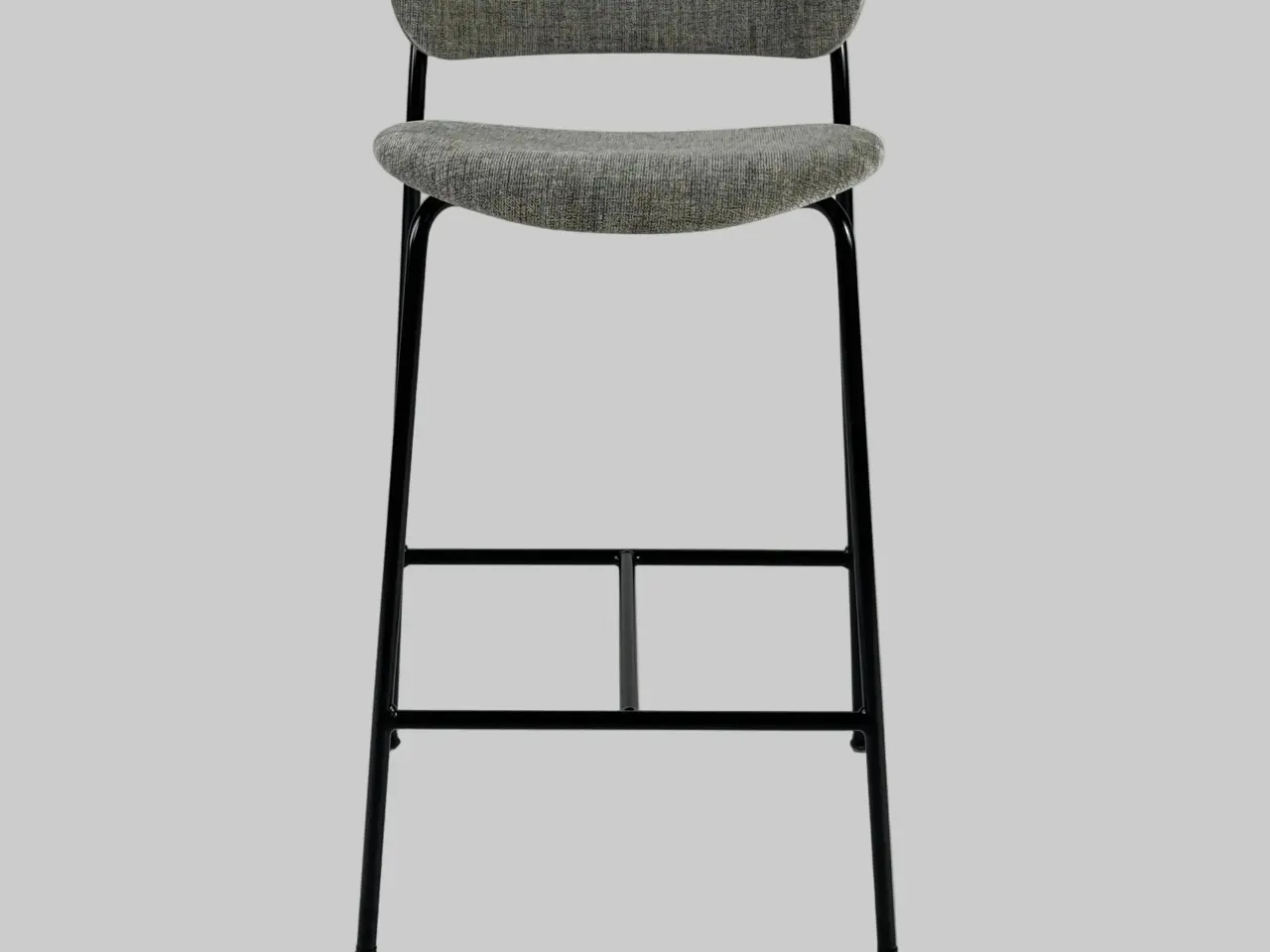 Billede 3 - &tradition Pavilion Barstol – Grå med Sort Stel SH 65 cm