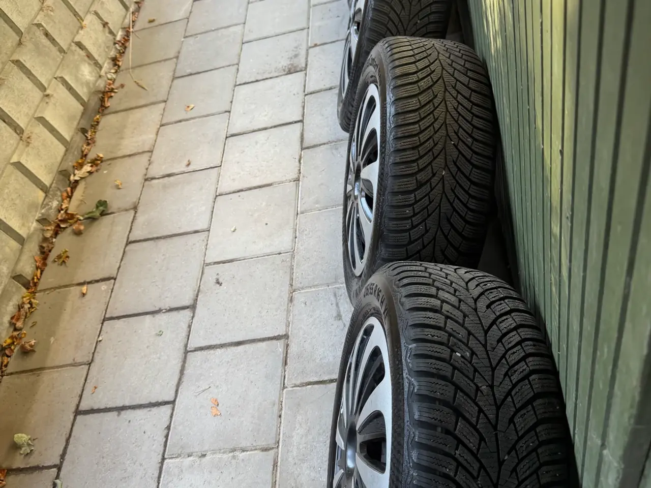 Billede 8 - 16” Originale Ford stålfælge med Conti vinterdæk