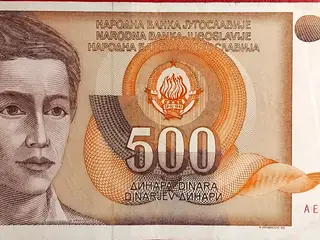 JUGOSLAVIEN YUGOSLAVIA 500 DINARA 1991 p109