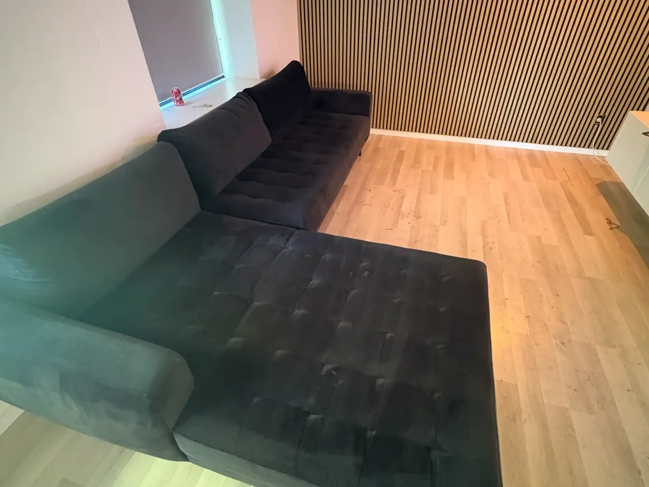 Billede 1 - Velour sofa