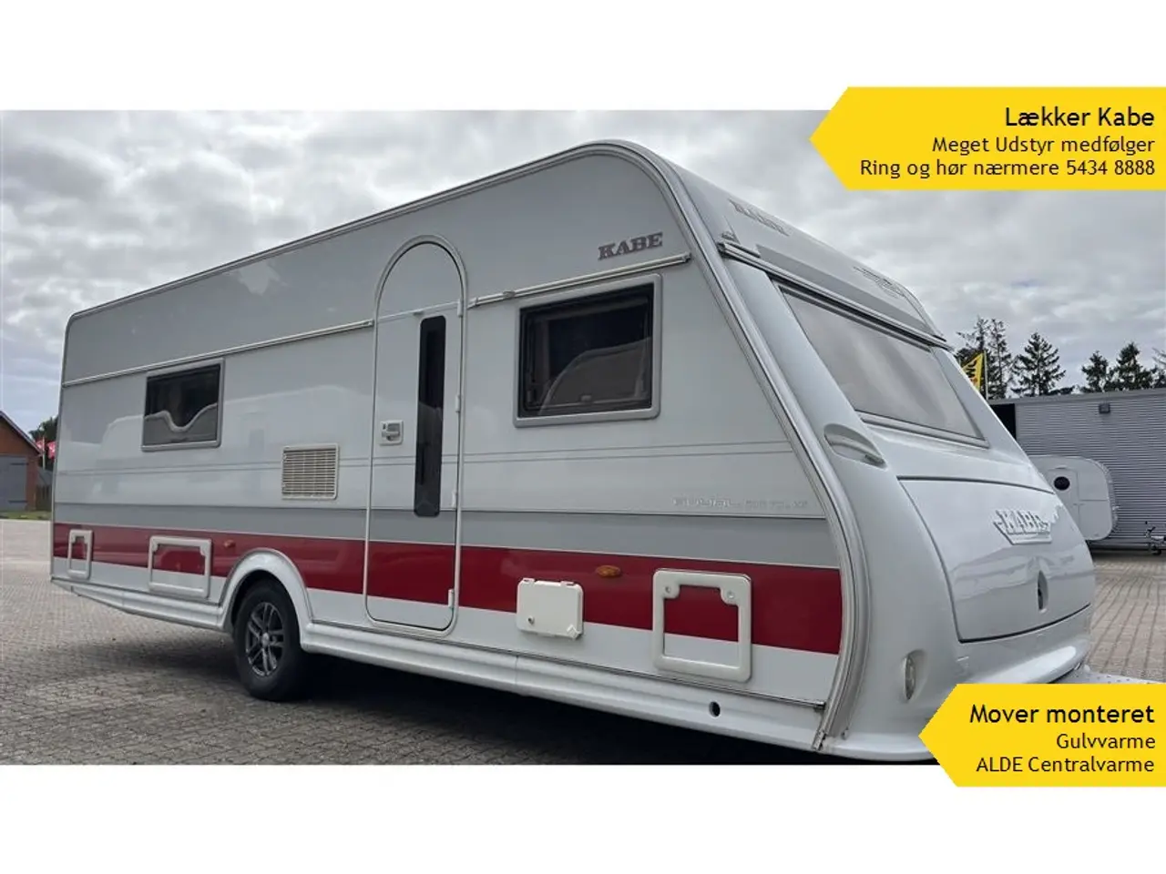 Billede 1 - 2016 - Kabe Royal 600 E TDL KS Pæn og velholdt campingvogn