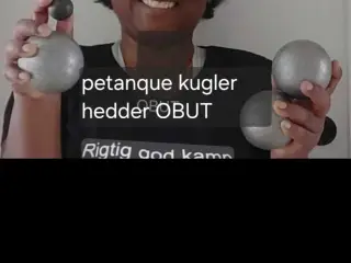 Petanque kugler sælges
