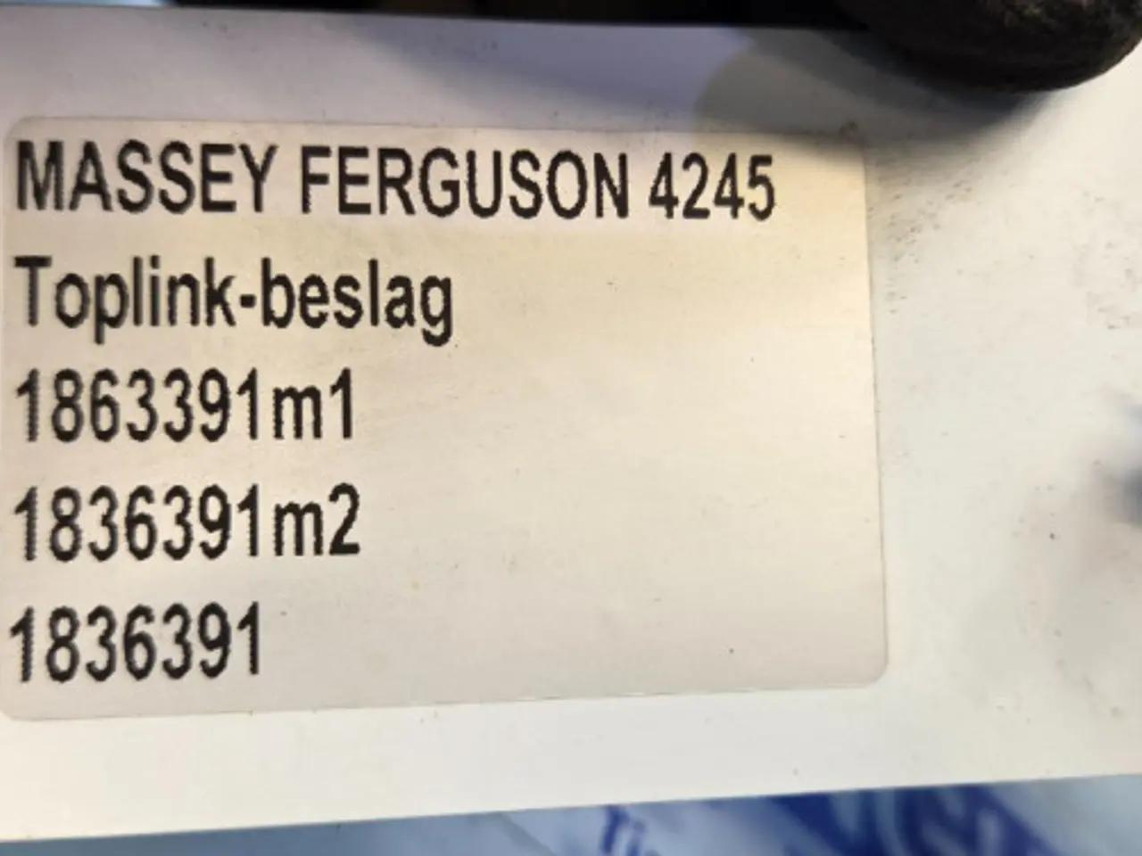 Billede 8 - Massey Ferguson 4245 Beslag 1863391