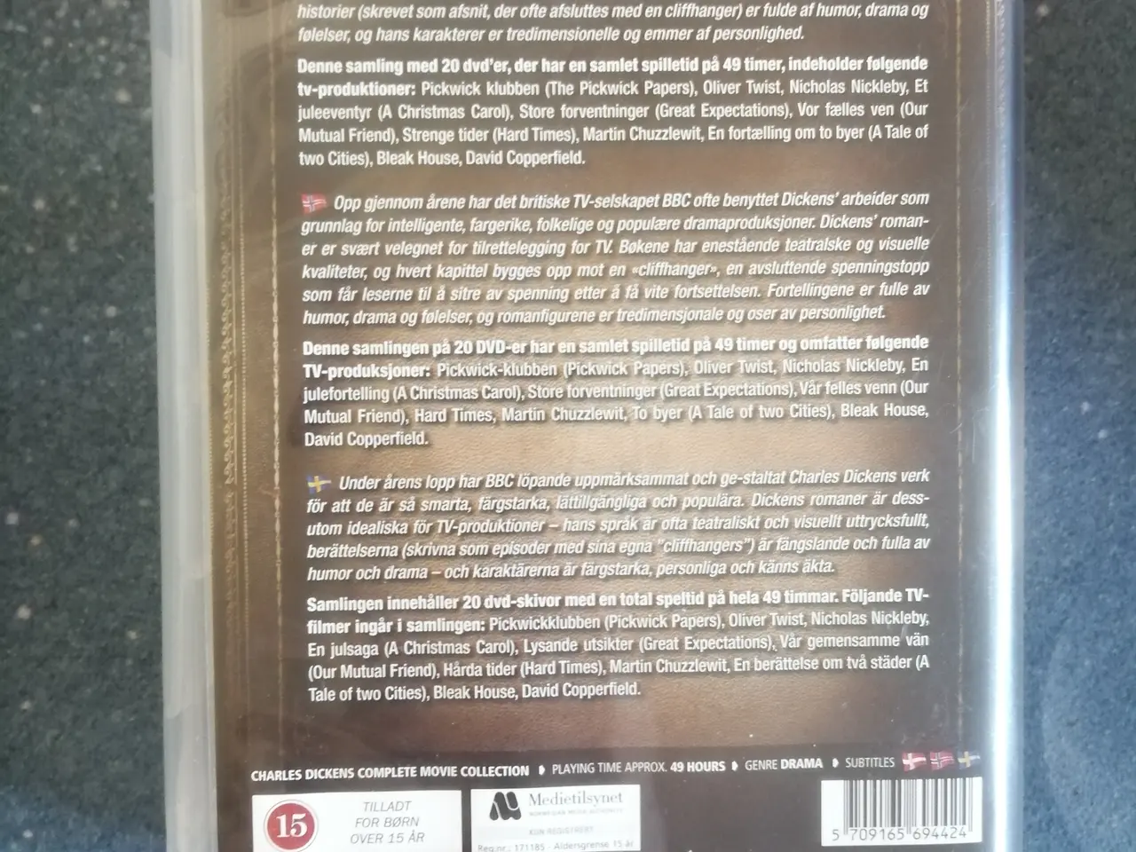 Billede 2 - Charles Dickens Complete Movie Collection