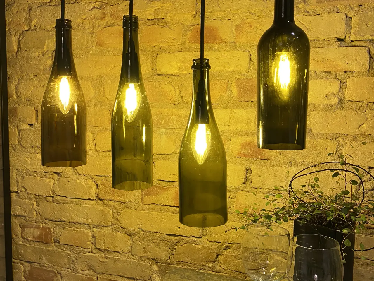 Billede 1 - Loftslamper - unikke hyggelige glaslamper