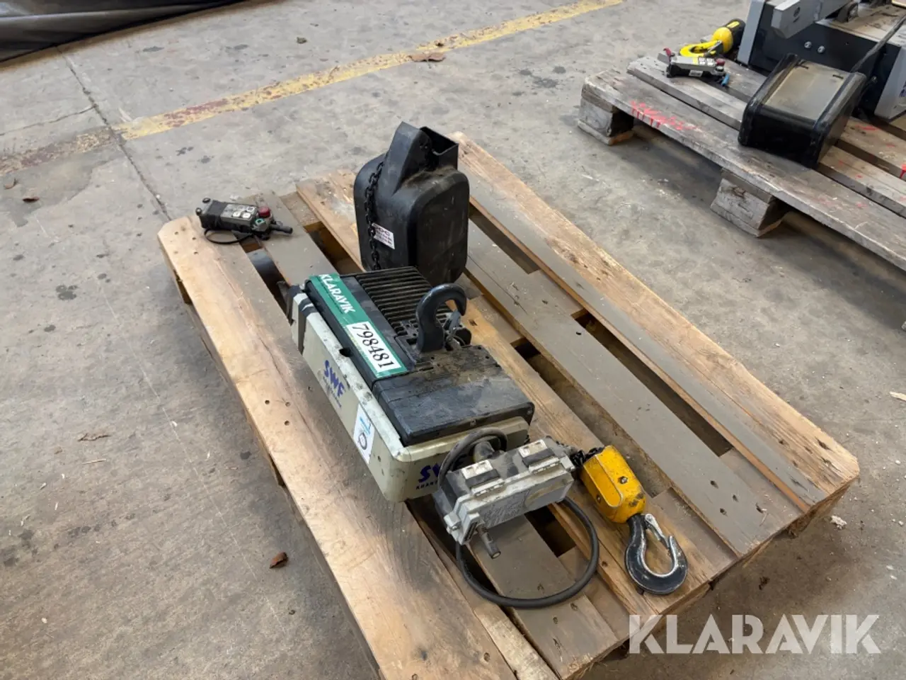 Billede 2 - Elektrisk kædetalje / kædehejs SWF Krantechnik SKB08022060HX4005