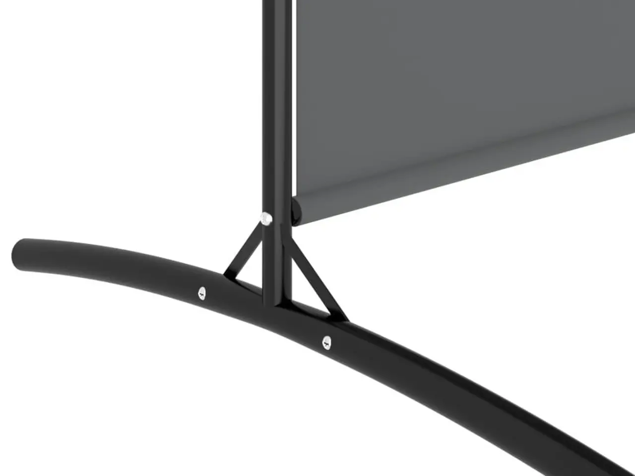Billede 7 - 3-panels rumdeler i stof - 525×180 cm, antracitgrå