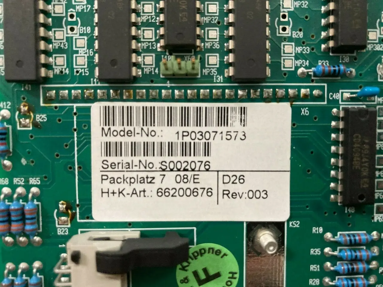 Billede 2 - Siemens 3D‑TOP Multix TOP Display Panel Board