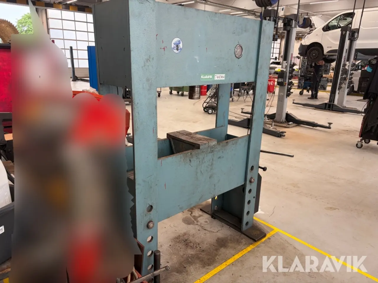 Billede 1 - Presser Stenhøj 100 ton