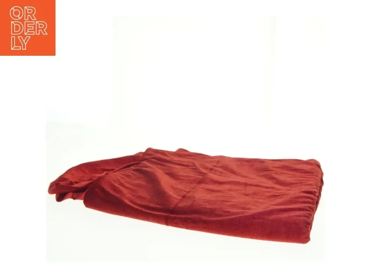 Billede 3 - Rødt nervøs velour (str. 300 x, 154 cm)