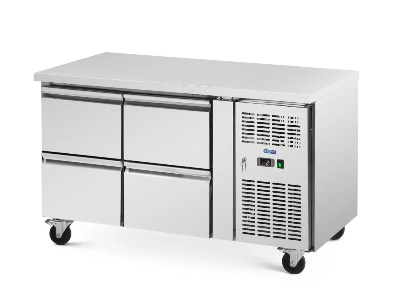 Billede 1 - Kølebord med skuffer – 280 l – 136 x 70 cm