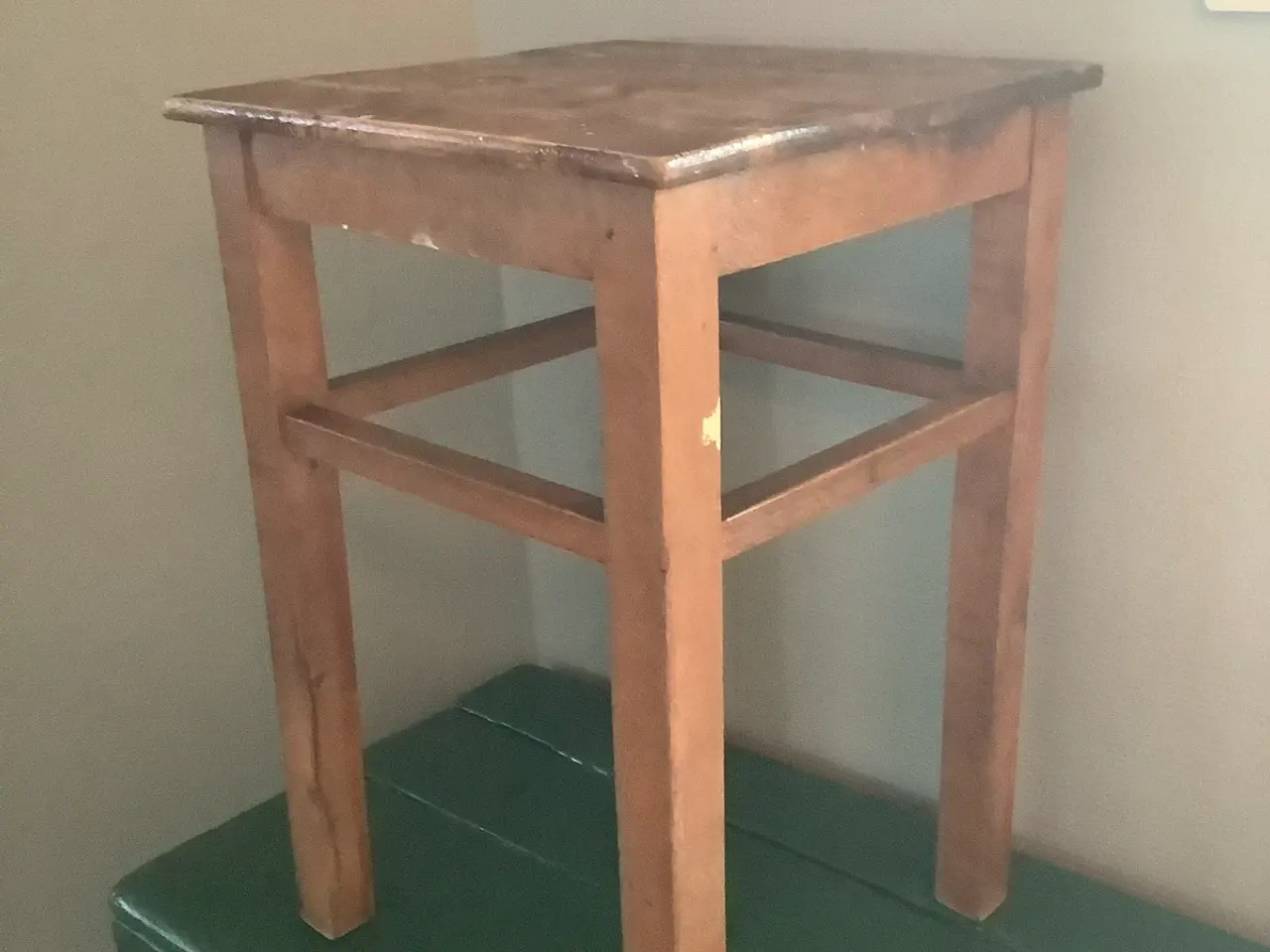Billede 2 - Vintage gammel taburet