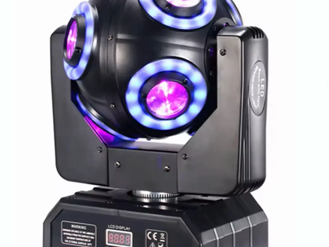 Billede 3 - Led Disco fodbold MovingHead Halo