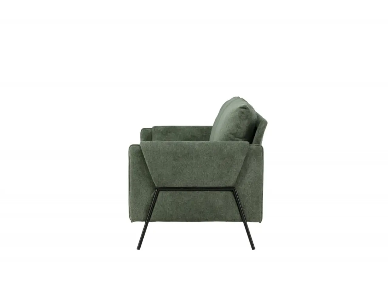 Billede 6 - Indigo 2 personers Sofa - Sort og Grøn