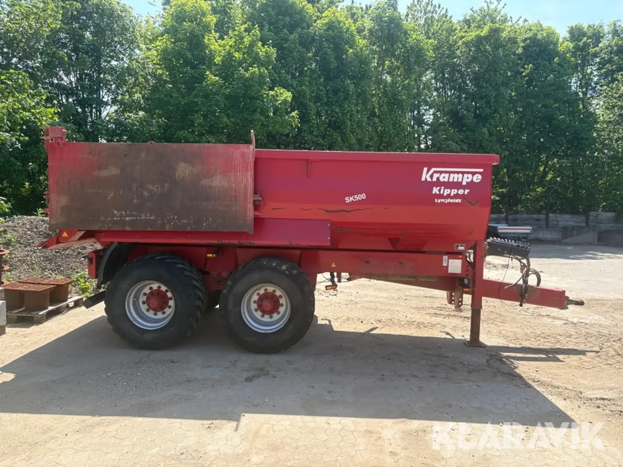 Billede 4 - Tipvogn Krampe SK500 21 tons