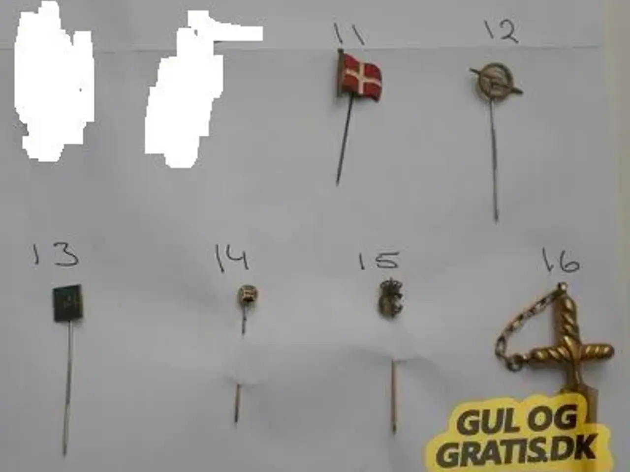 Billede 4 - Sticks emalje metal