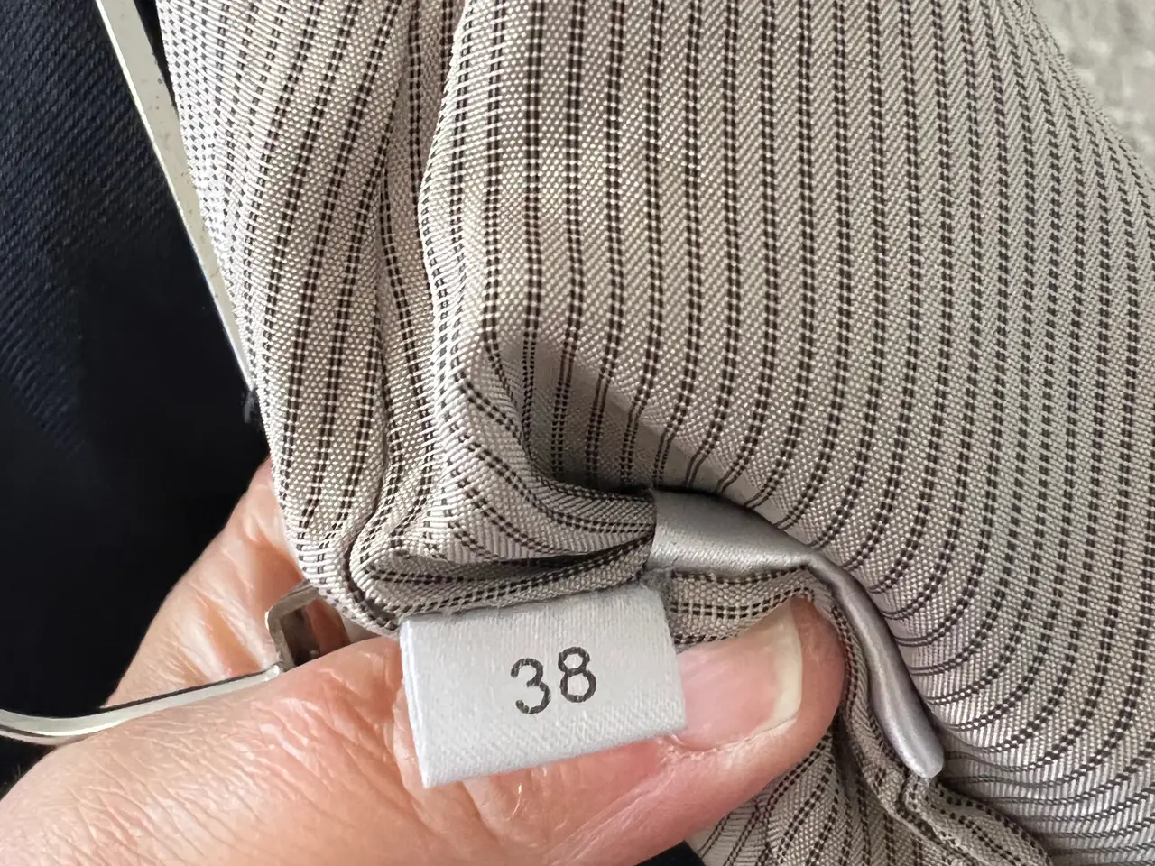 Billede 5 - Marineblå Hør Nederdel fra Stella Nova Copenhagen