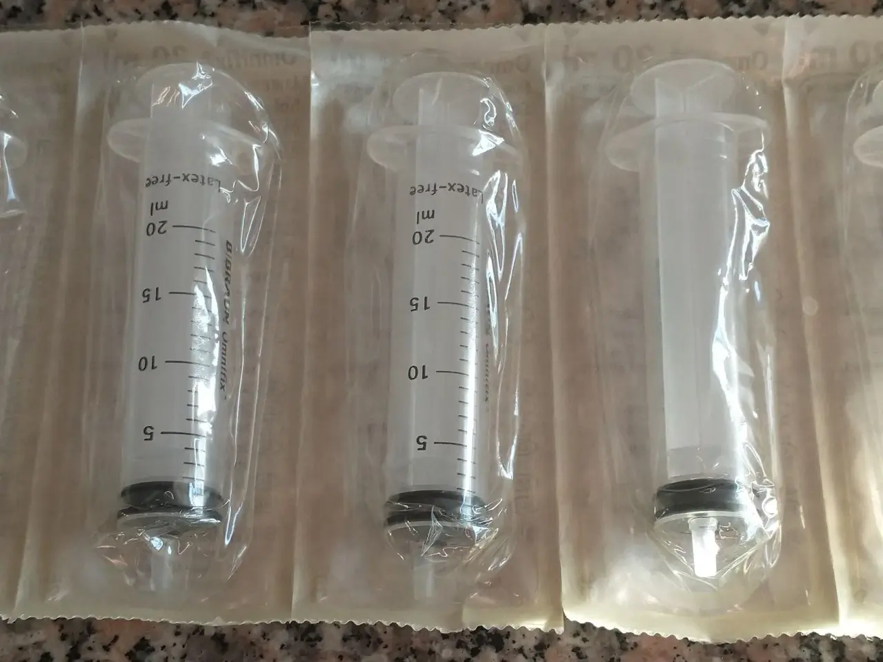 Billede 1 - Omnifix sprøjte luer 20 ml, 7 styk