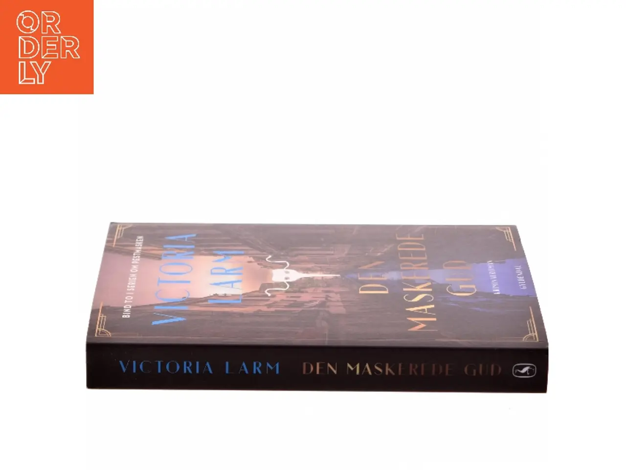 Billede 2 - Den maskerede gud : kriminalroman af Victoria Larm (f. 1984) (Bog)