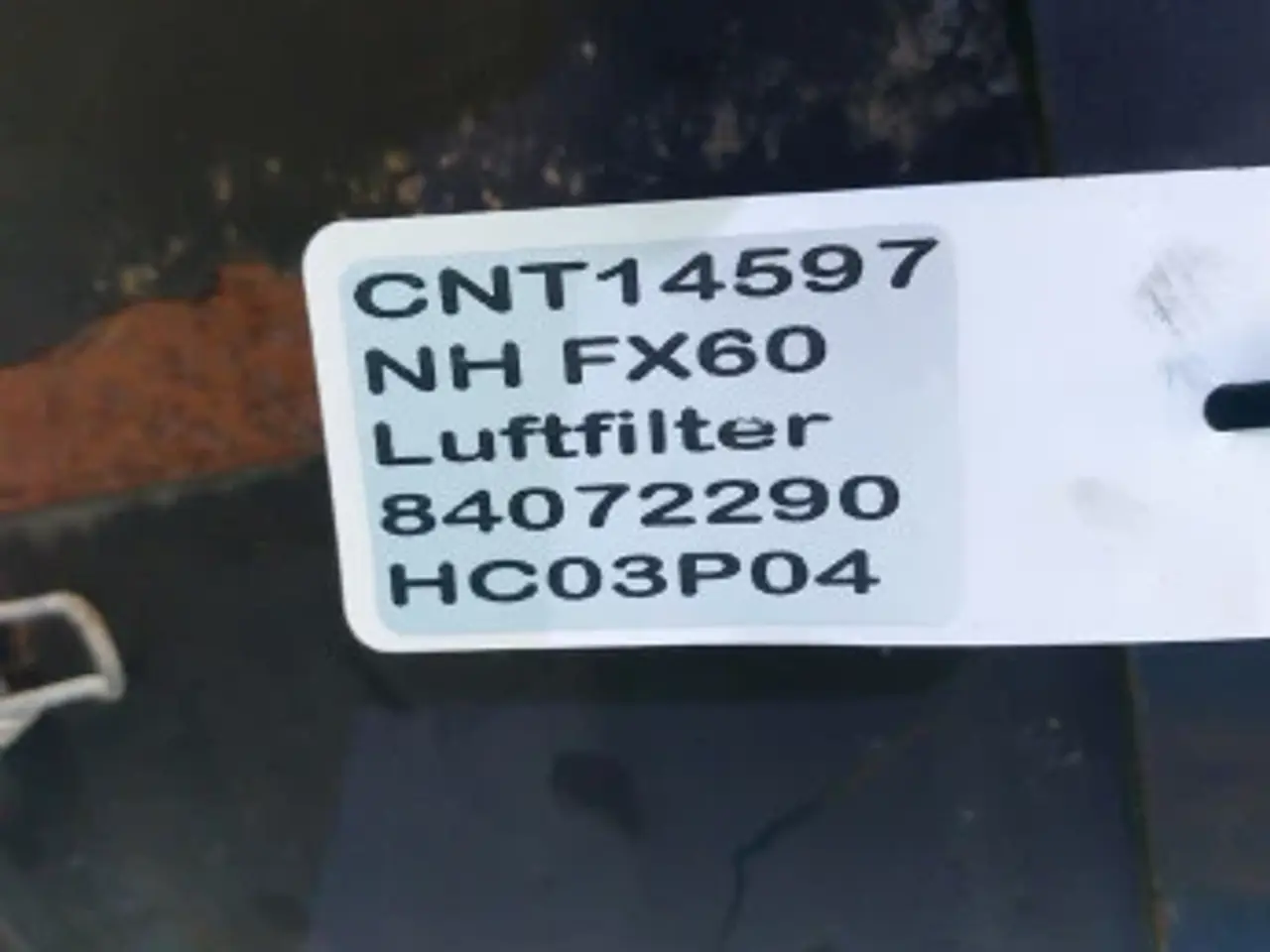 Billede 17 - New Holland FX60 Luftfilter 84072290