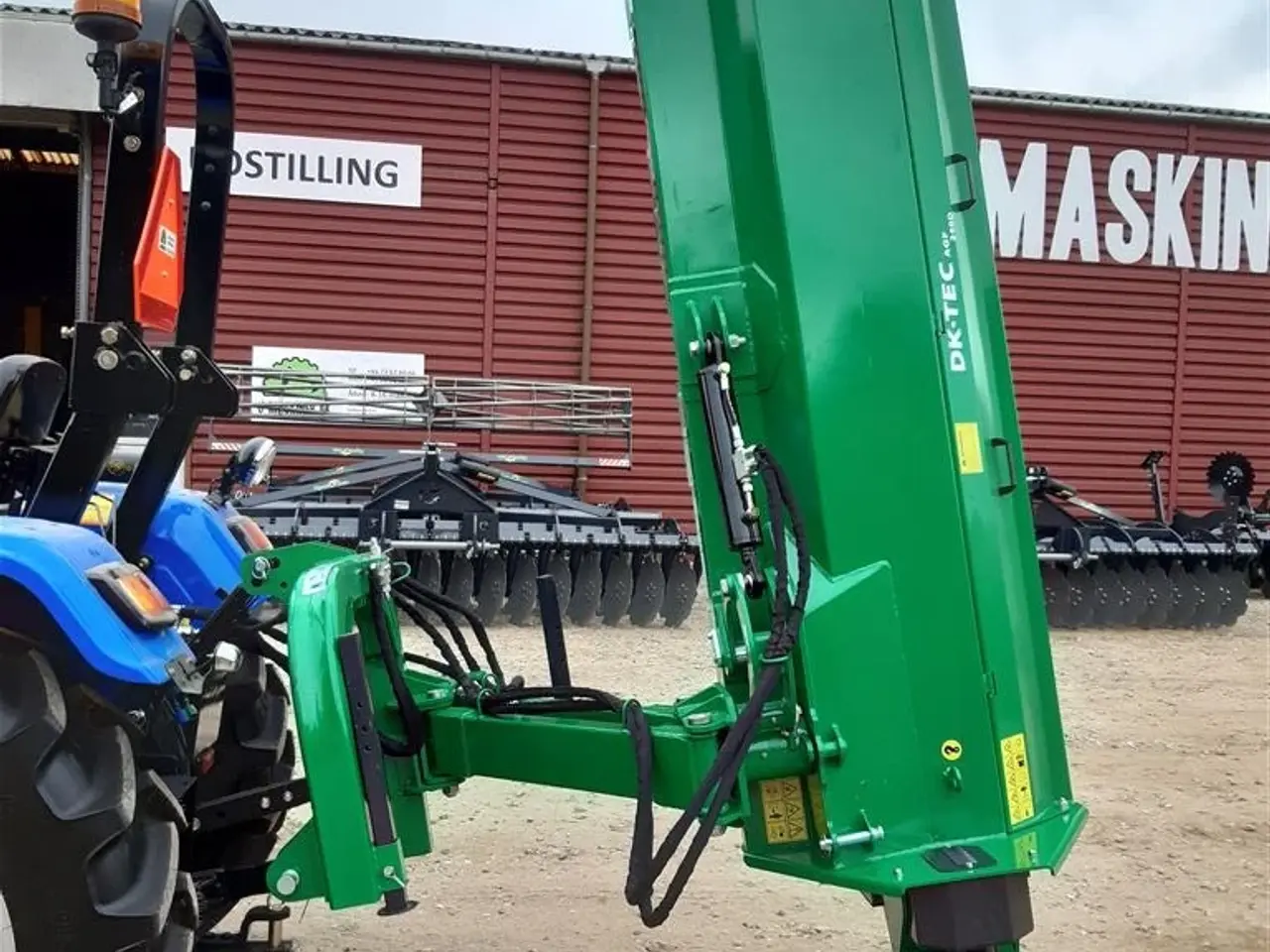 Billede 6 - DK-TEC slagleklipper 240 svær model