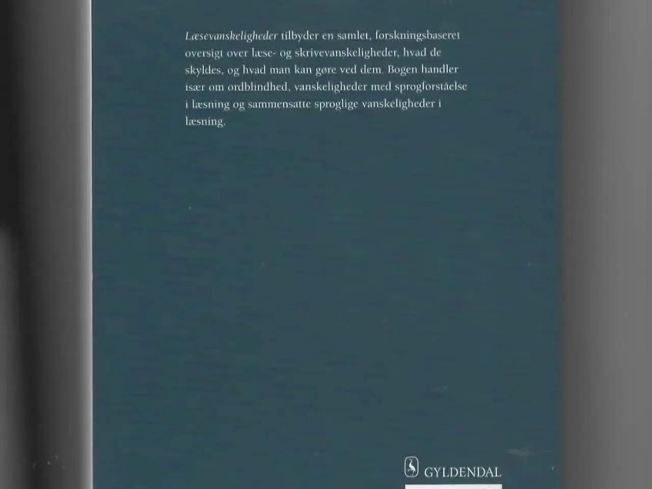 Billede 1 - Læsevanskeligheder