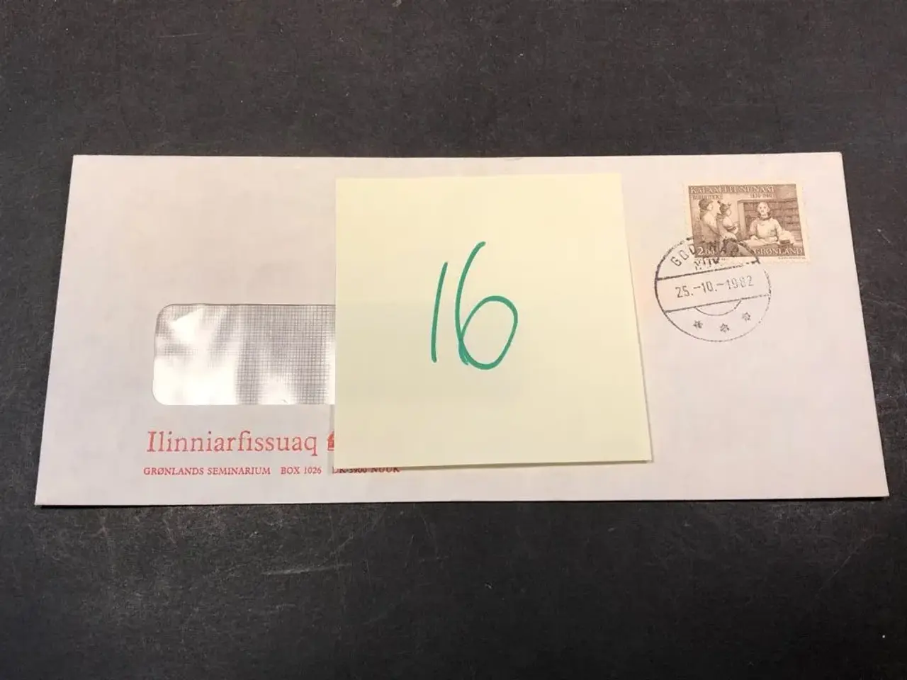 Billede 15 - Frimærker Grønland på originale kuverter