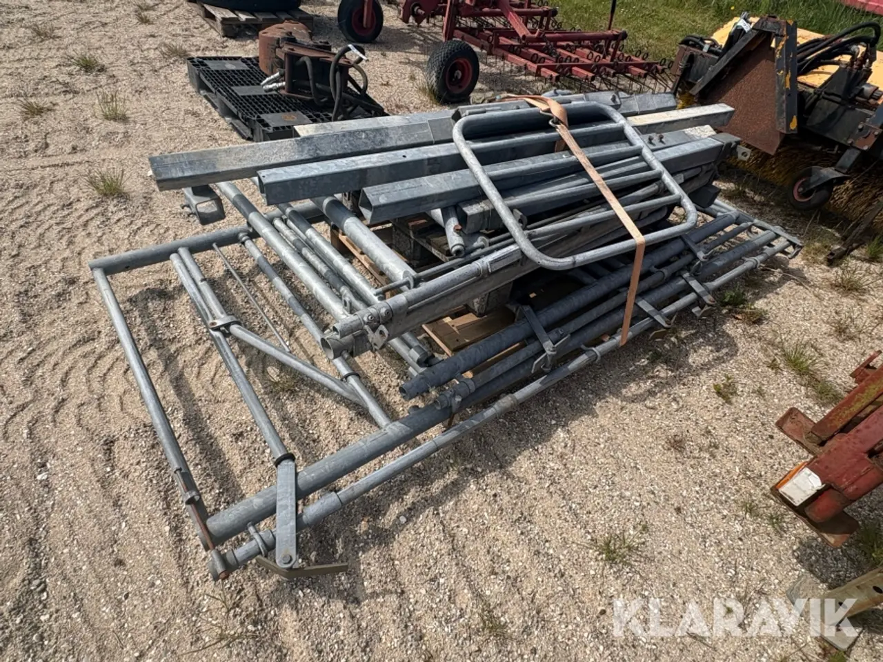 Billede 1 - Parti galvaniserede hegns- og fanggitre