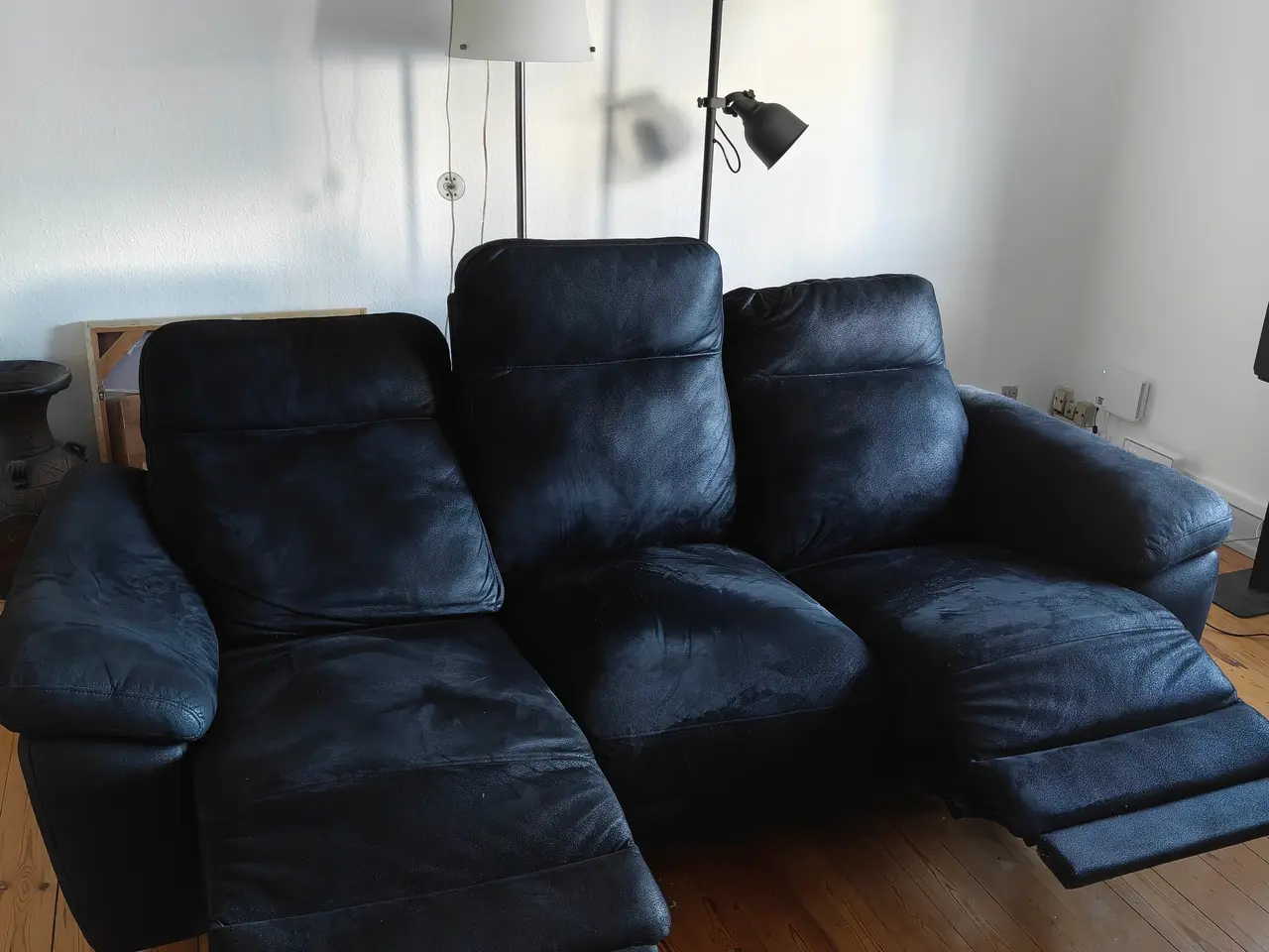 Billede 3 - Selesta sofa med elektrisk recliner – stof