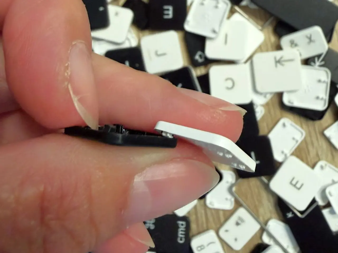 Billede 3 - Bunke Apple tastatur-taster fx til krea eller...