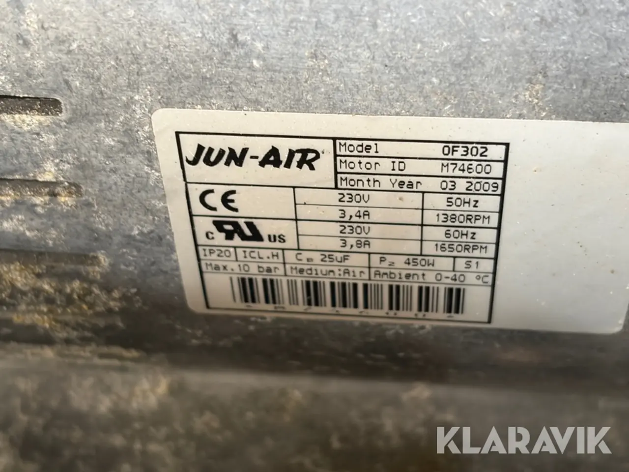 Billede 6 - 2 stk. Jun-Air kompressoranlæg JUN-AIR OF302