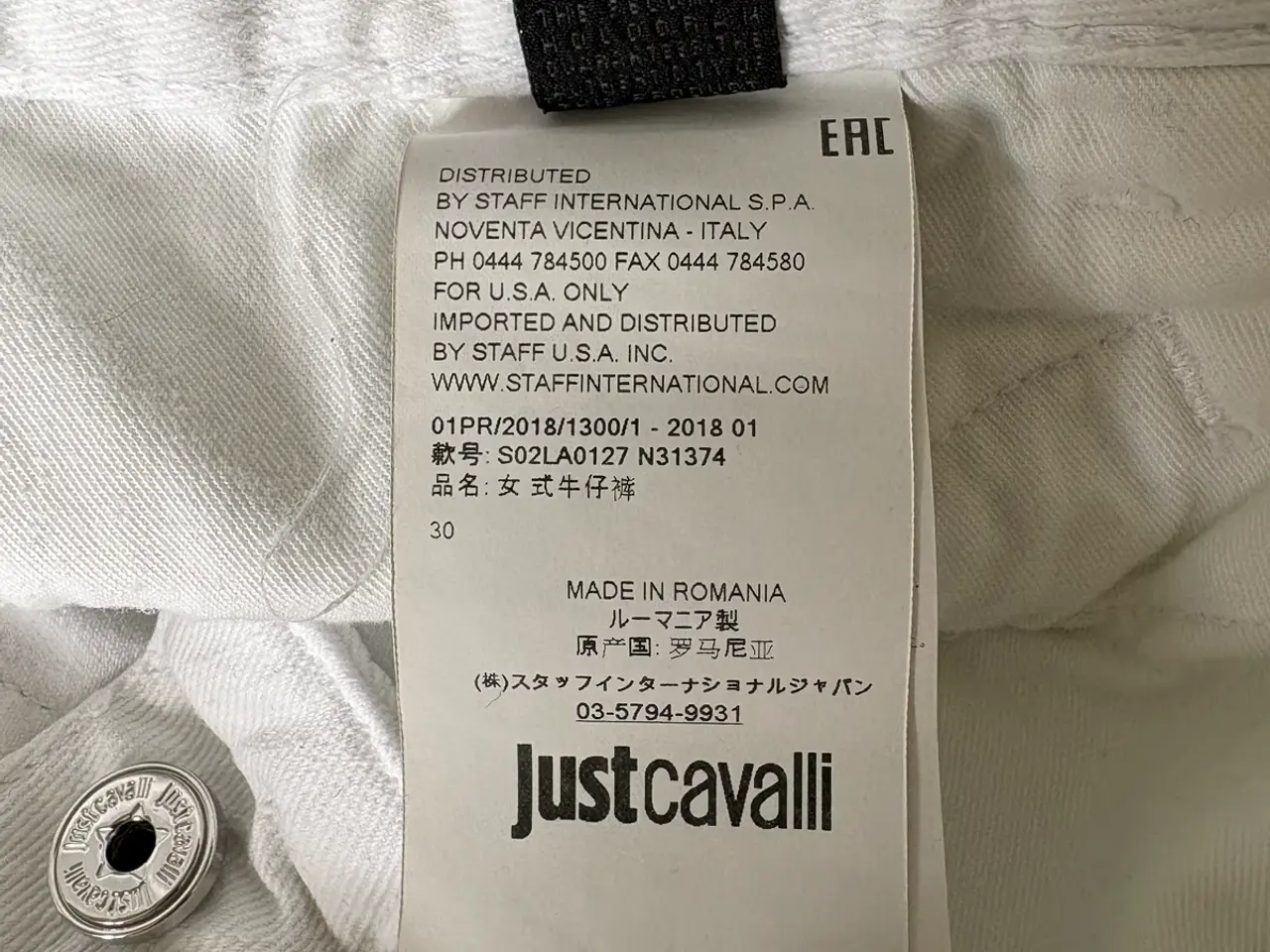 Billede 9 - JustCavalli bukser med flotte detaljer