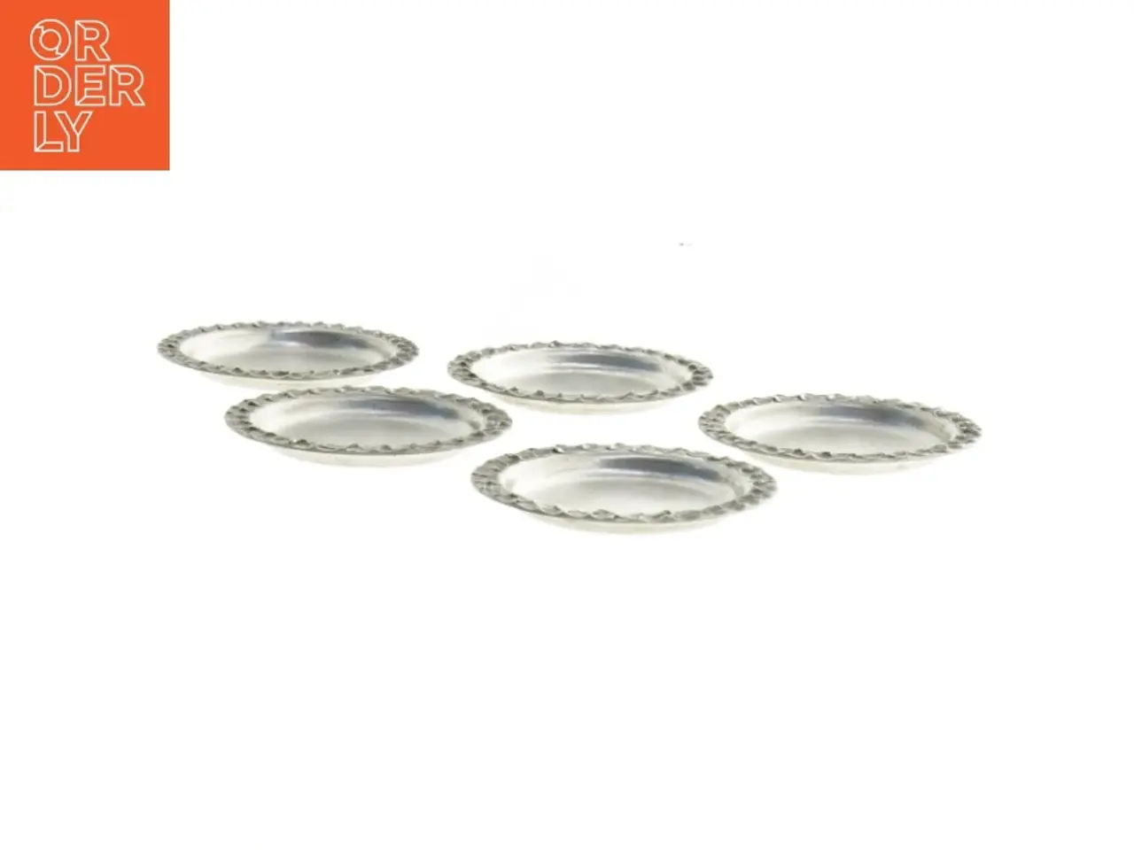Billede 1 - Tin glas brik bakker (str. Ø 7 cm)