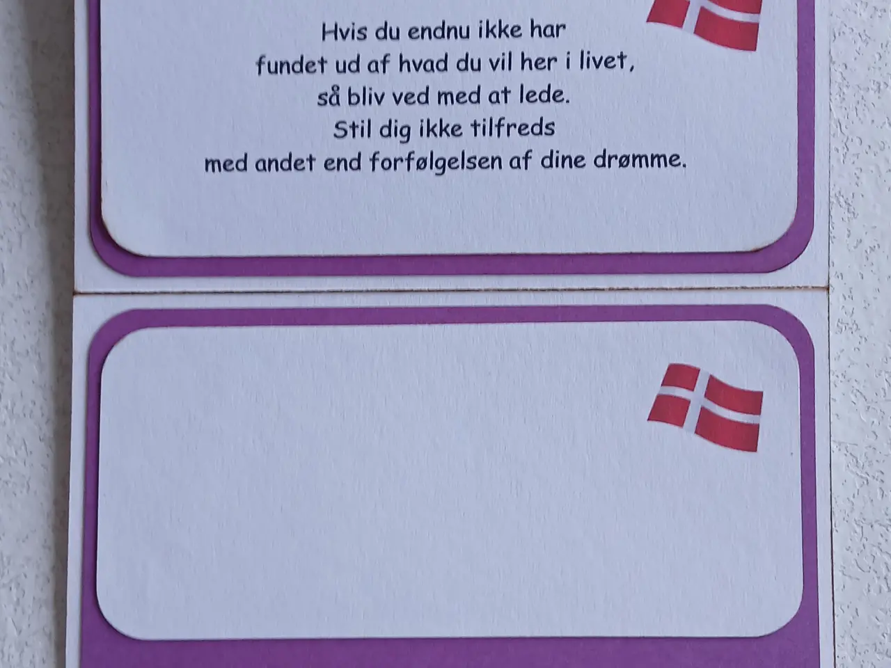 Billede 6 - Studenter kort HG lilla sælges