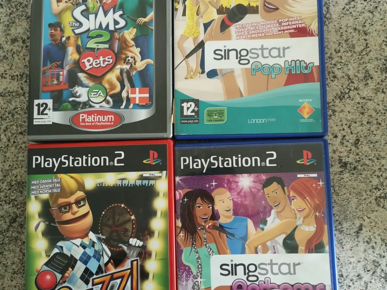 Billede 1 - 4 gode PS2 spil (35-75kr pr stk)