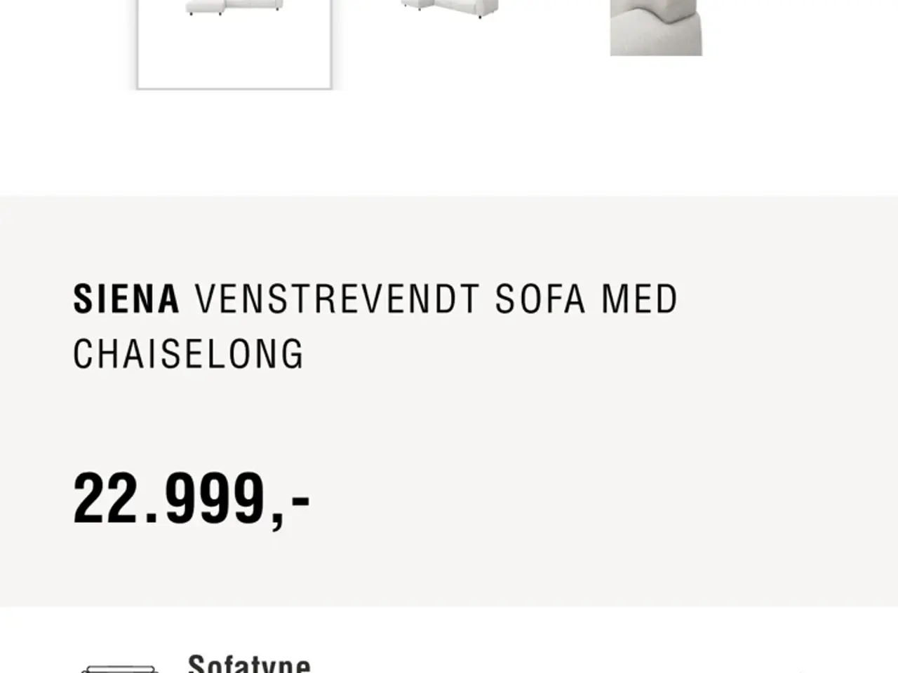 Billede 5 - Siena sofa fra Ilva