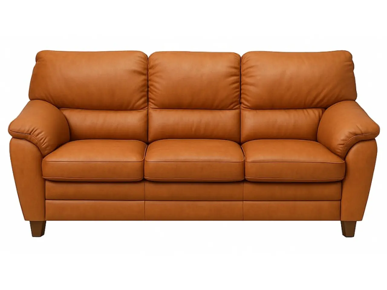 Billede 1 - Hjort Knudsen Tilst 3 pers læder sofa