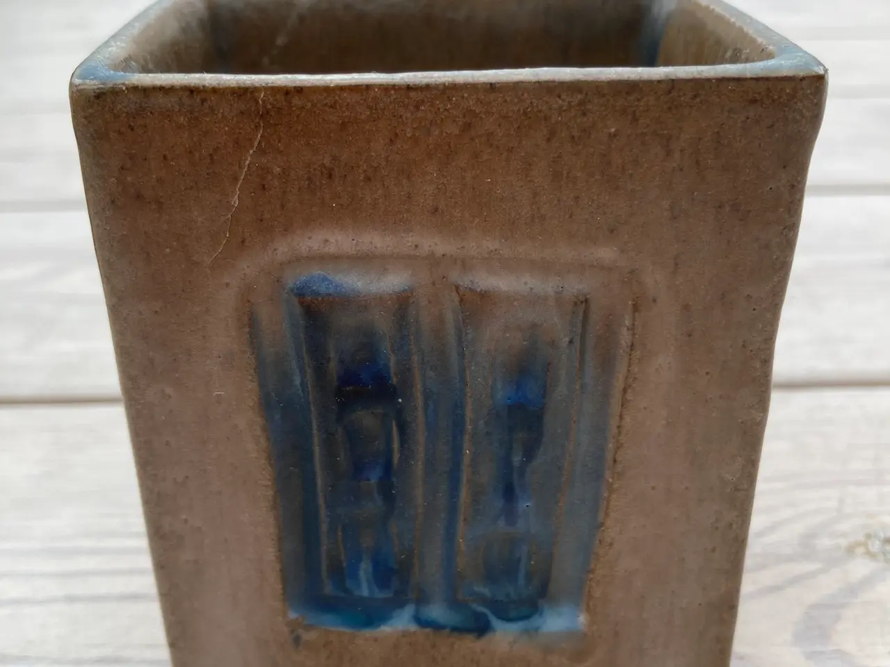 Billede 2 - Gunnar Nylund – Flot stentøjsvase (9cm)