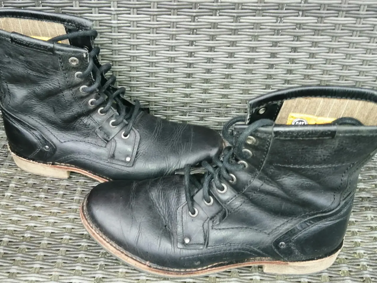 Billede 5 - CATERPILLAR STØVLETTER, STR. 43/UK 9, I FLOT STAND