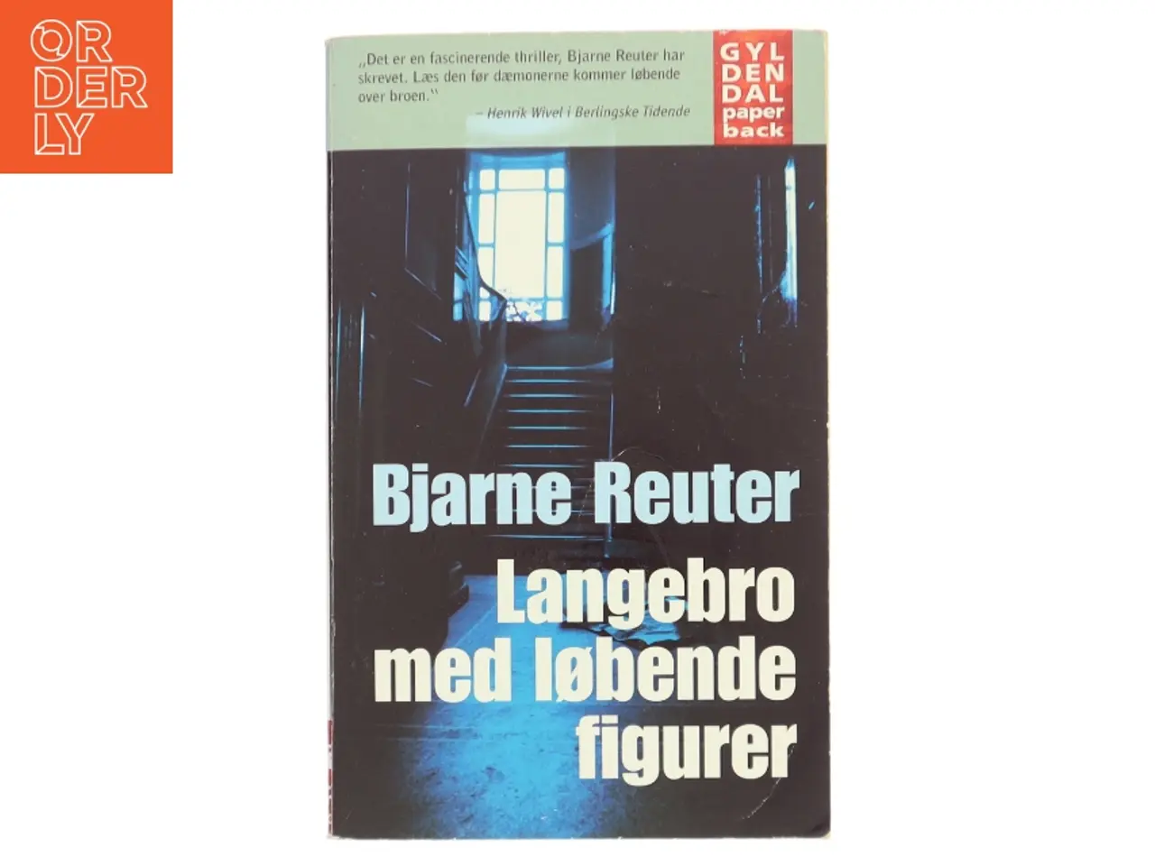 Billede 1 - Langebro med løbende figurer af Bjarne Reuter (Bog)