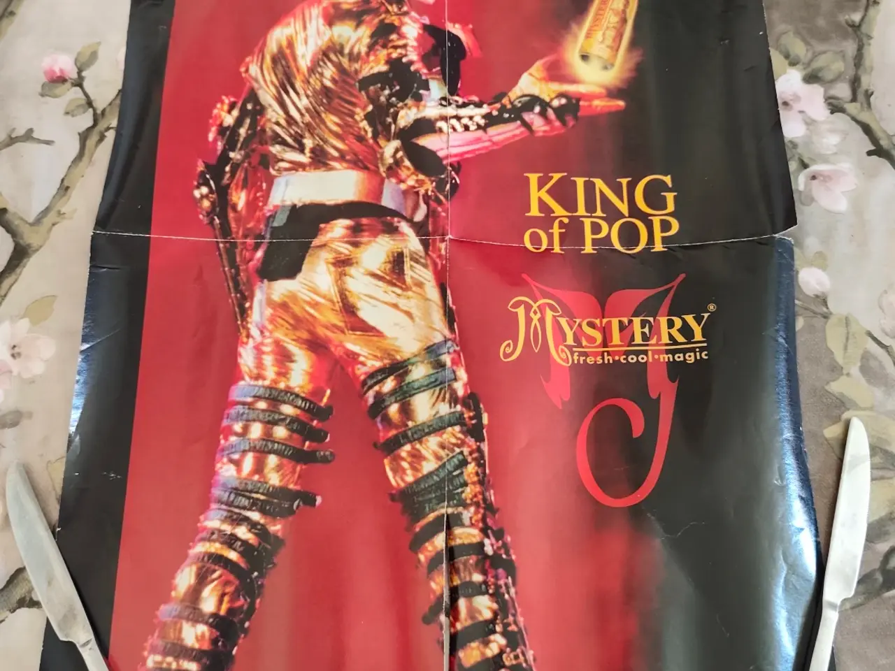 Billede 3 - Michael Jackson energi drik plakat 