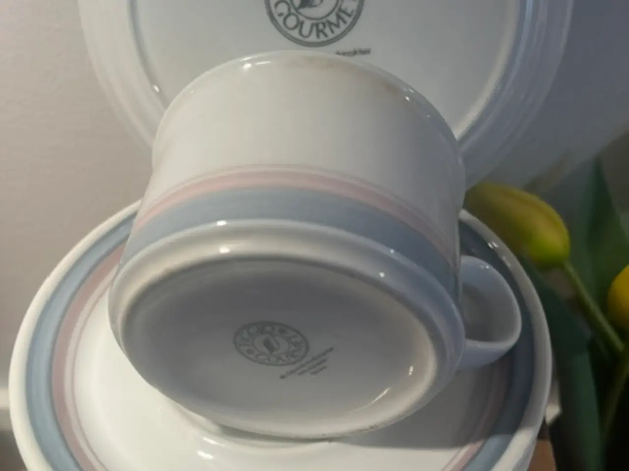 Billede 6 - Figgjo Gourmet underkopper&kop–Norsk retro-charme