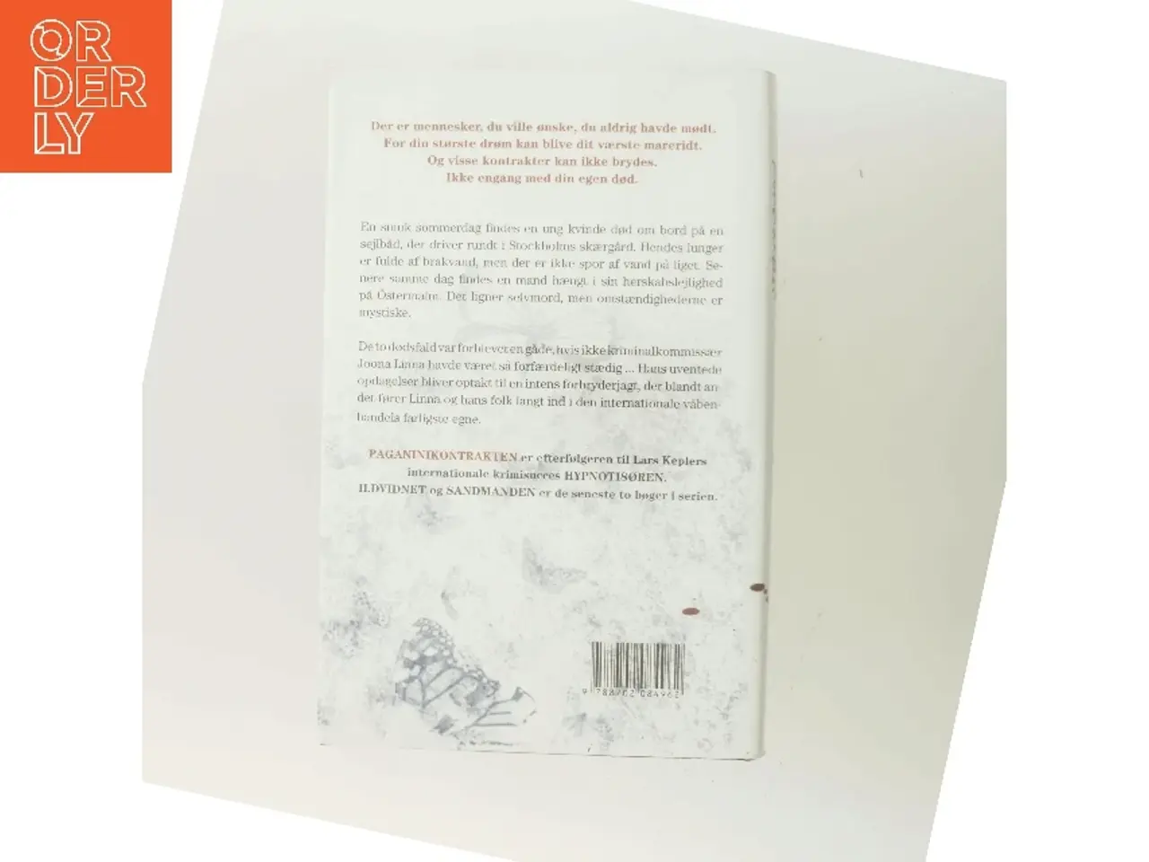 Billede 3 - Paganinikontrakten : Kriminalroman (Danish Language) af Lars Kepler (Bog)